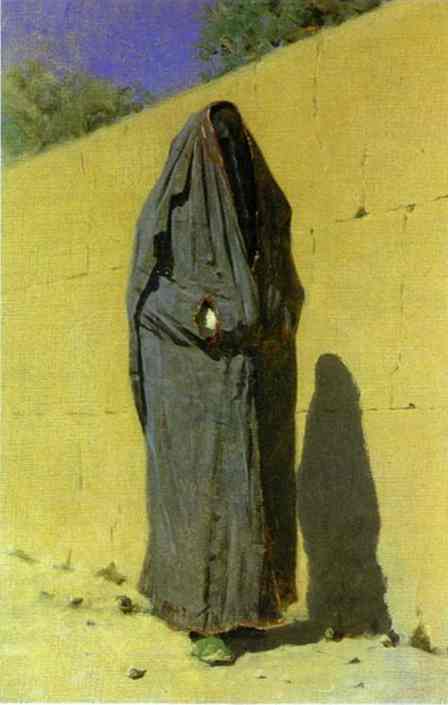 Uzbek Woman in Tashkent (1873).
