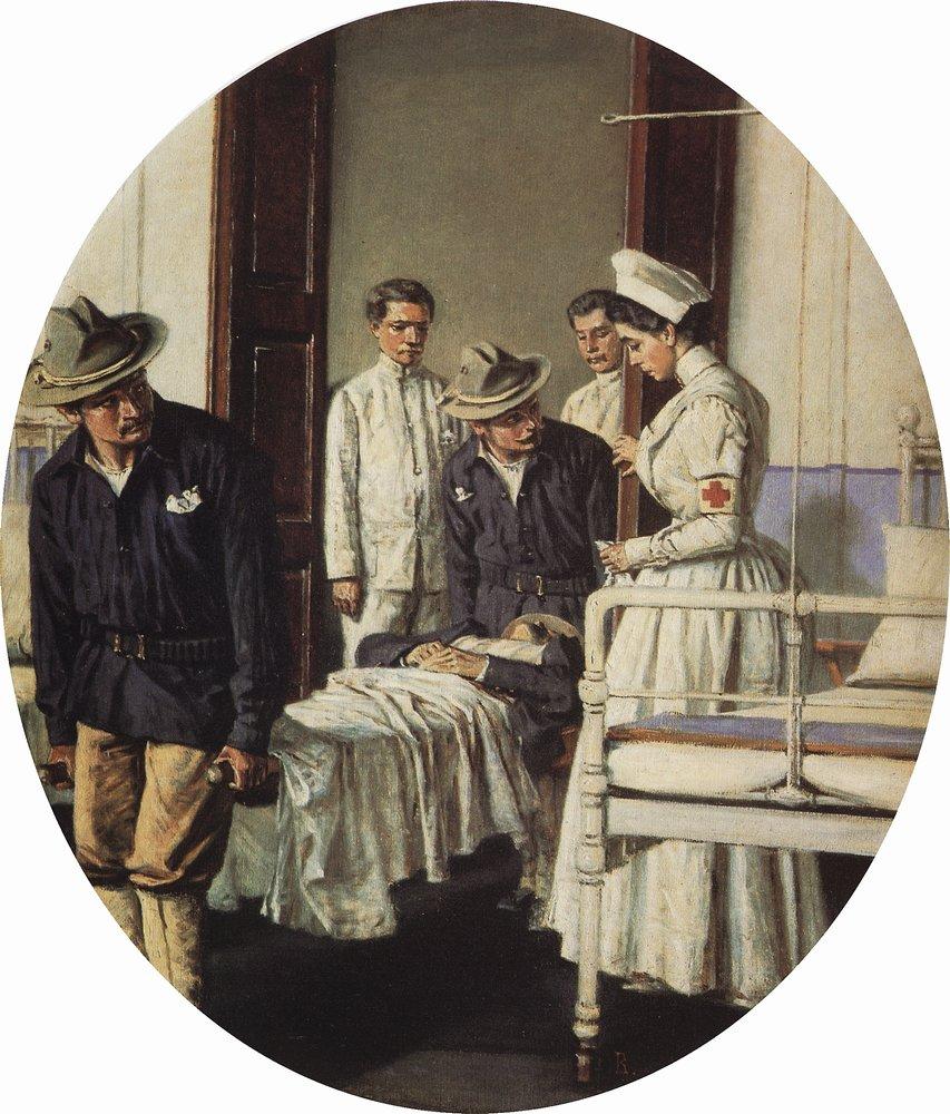 In the Hospital (1901).