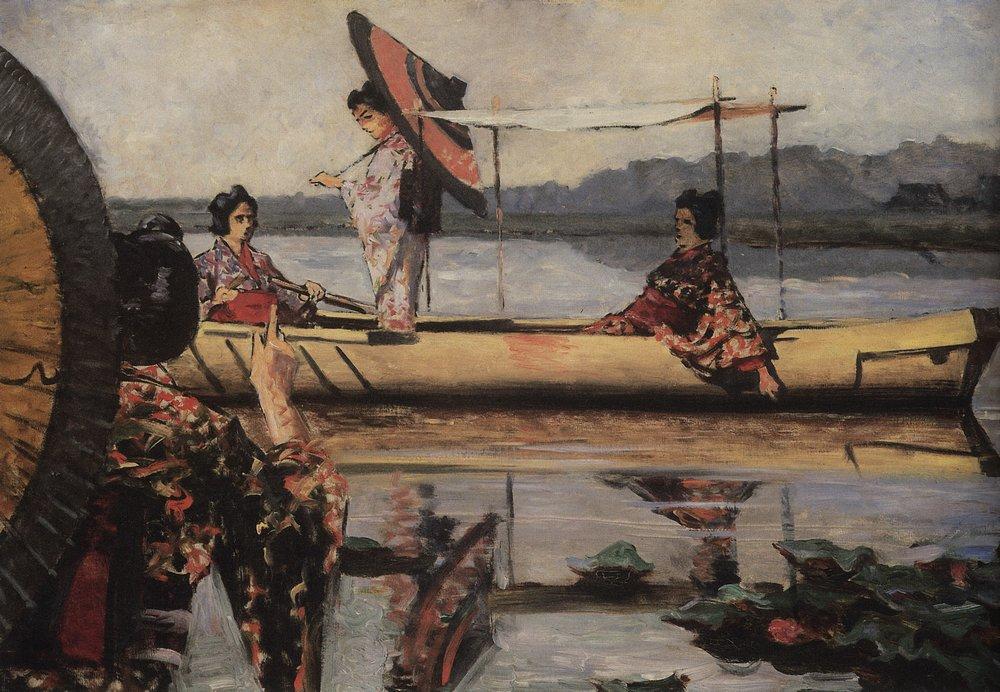 In a Boat (1904).