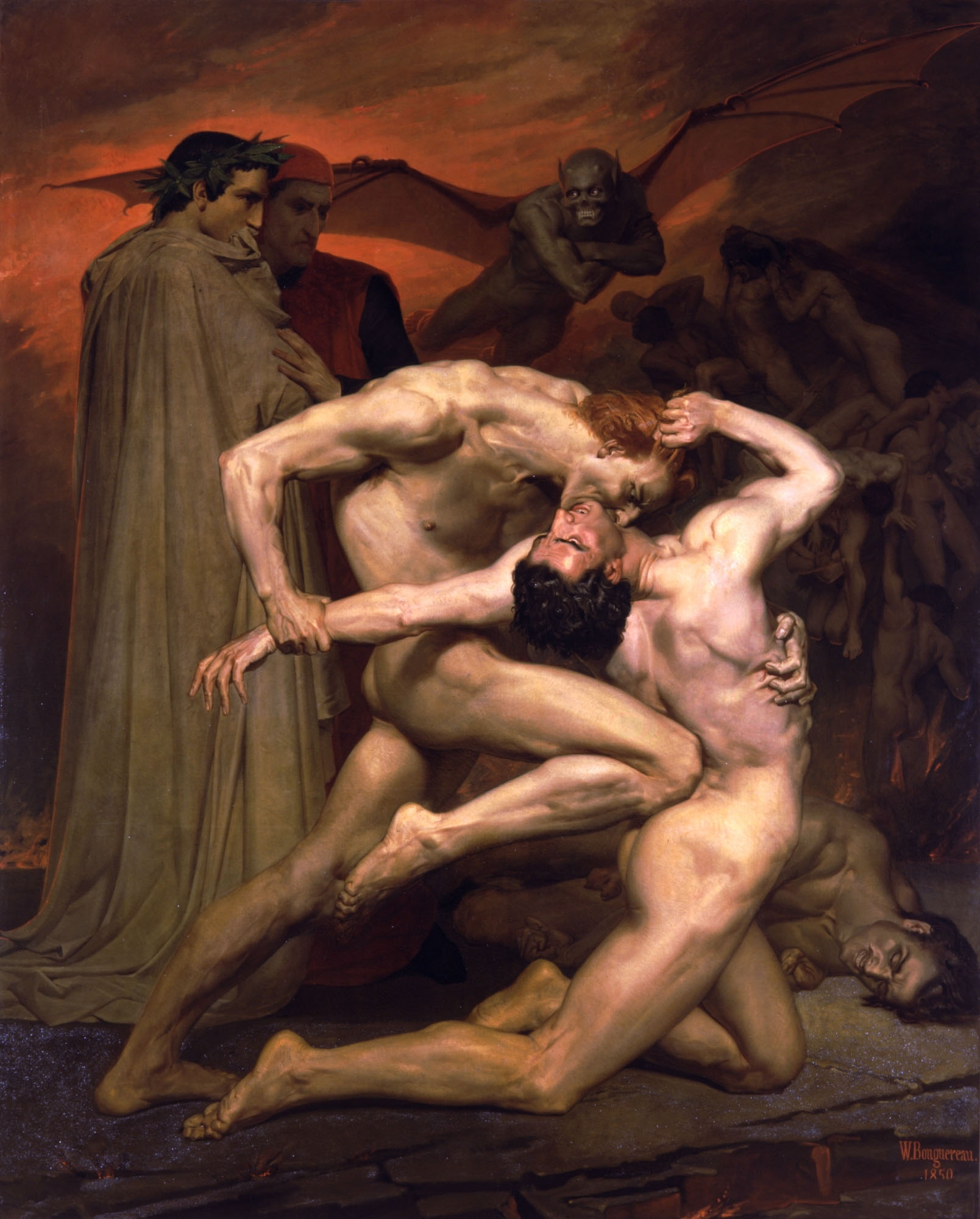 Dante and Virgil (1850).