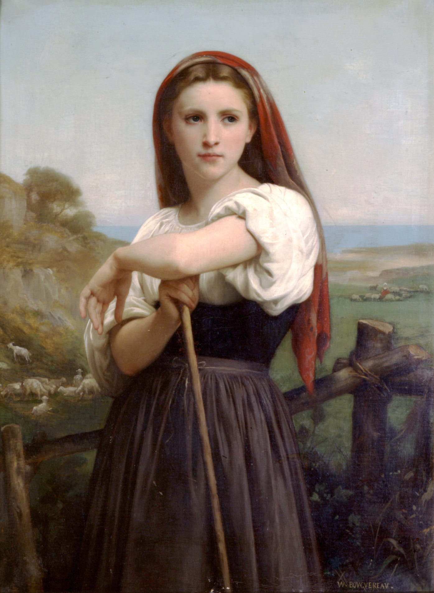 Young Shepherdess (1868).