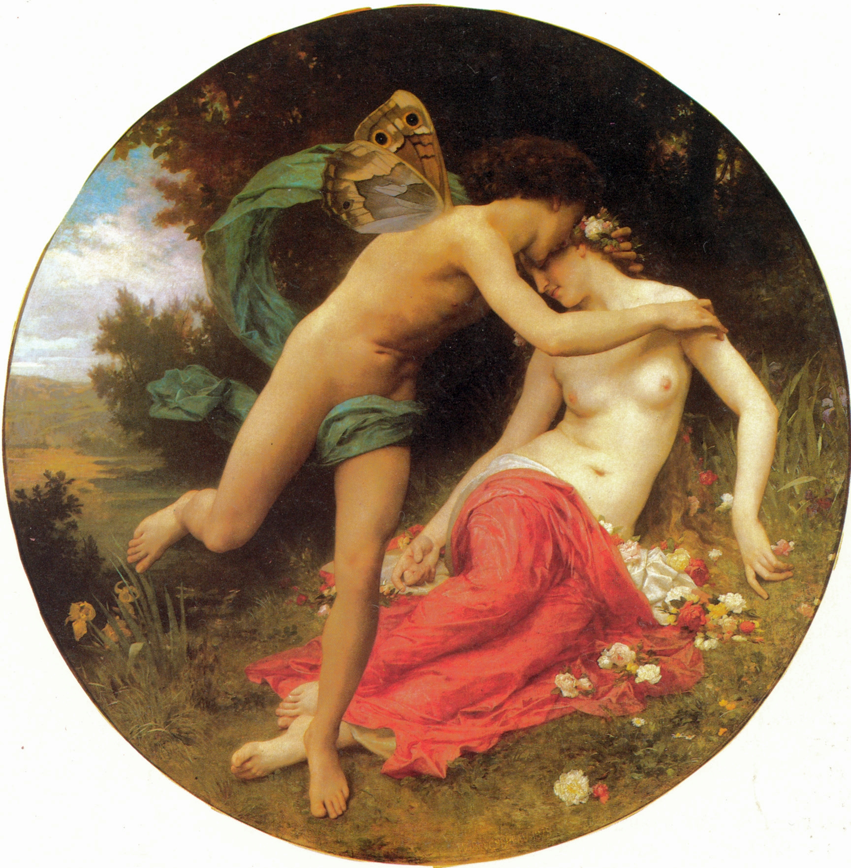 Cupid and Psyche (1875).