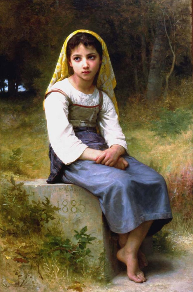 Meditation (1885).