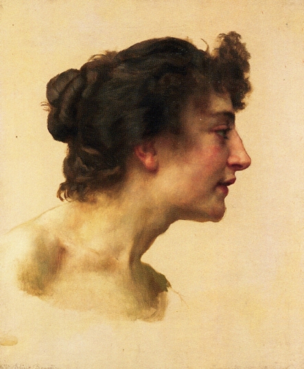 Study of the Head of Elize (1896).