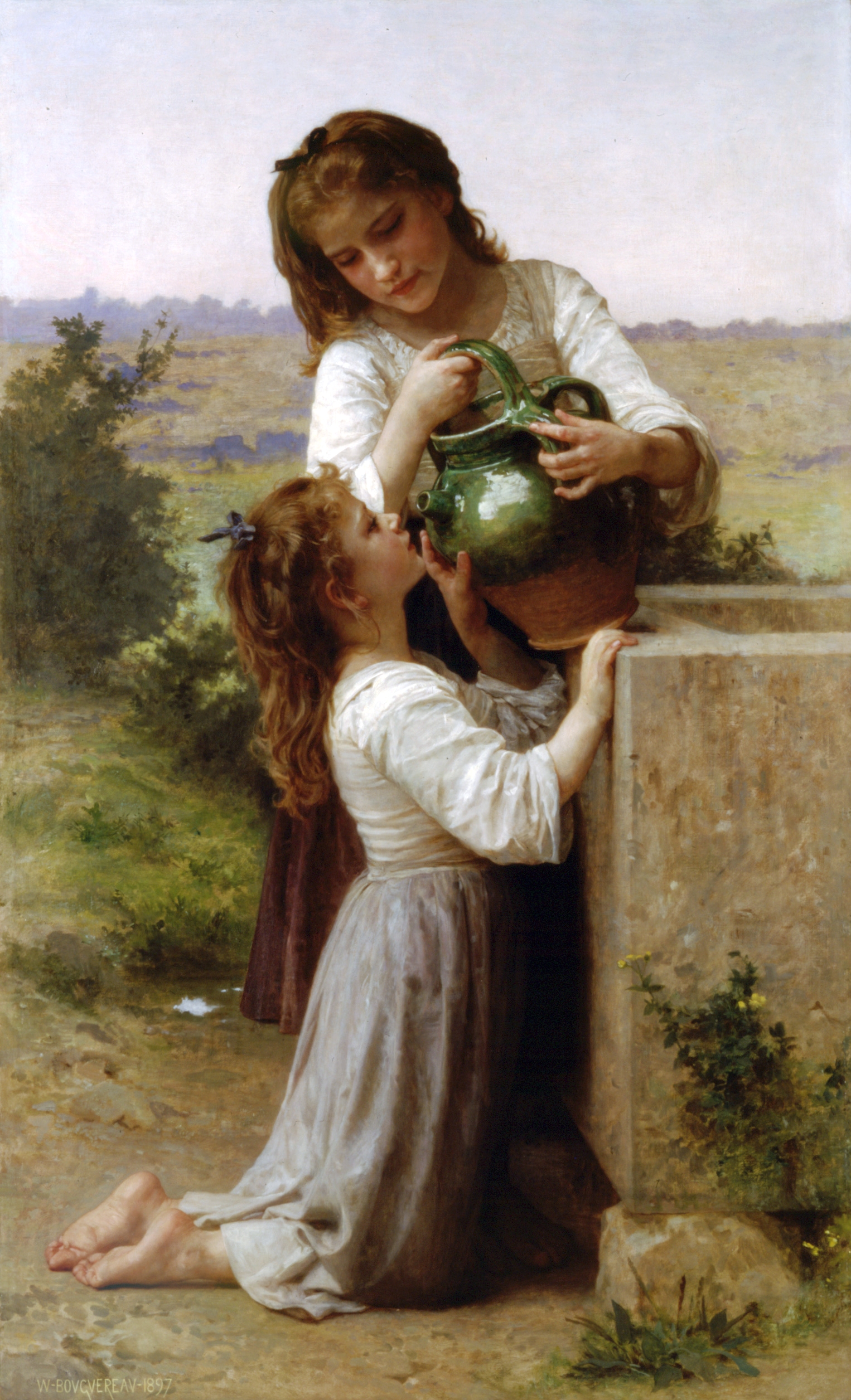 At The Fountain (1897).