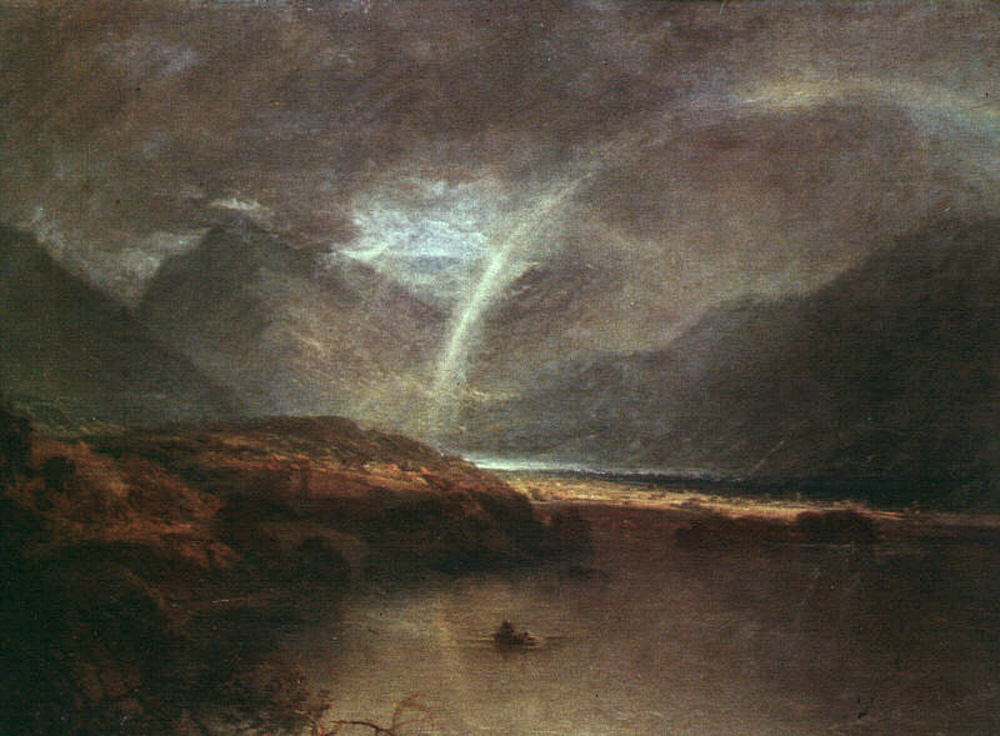 Buttermere Lake, a Shower (1798).