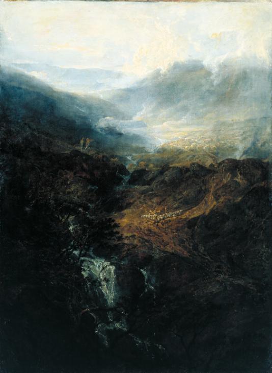Morning Amongst the Coniston Fells, Cumberland (1798).