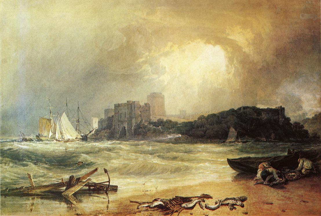Pembroke Caselt, South Wales, Thunder Storm Approaching (1801).