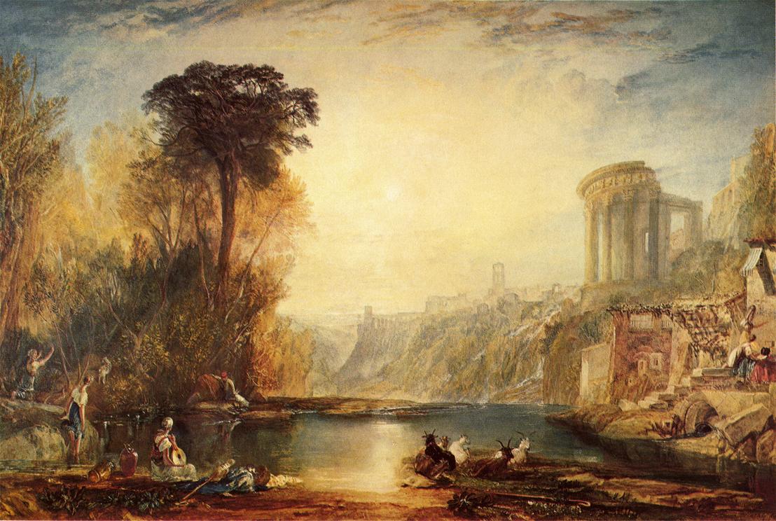 Landscape Composition of Tivoli (1817).