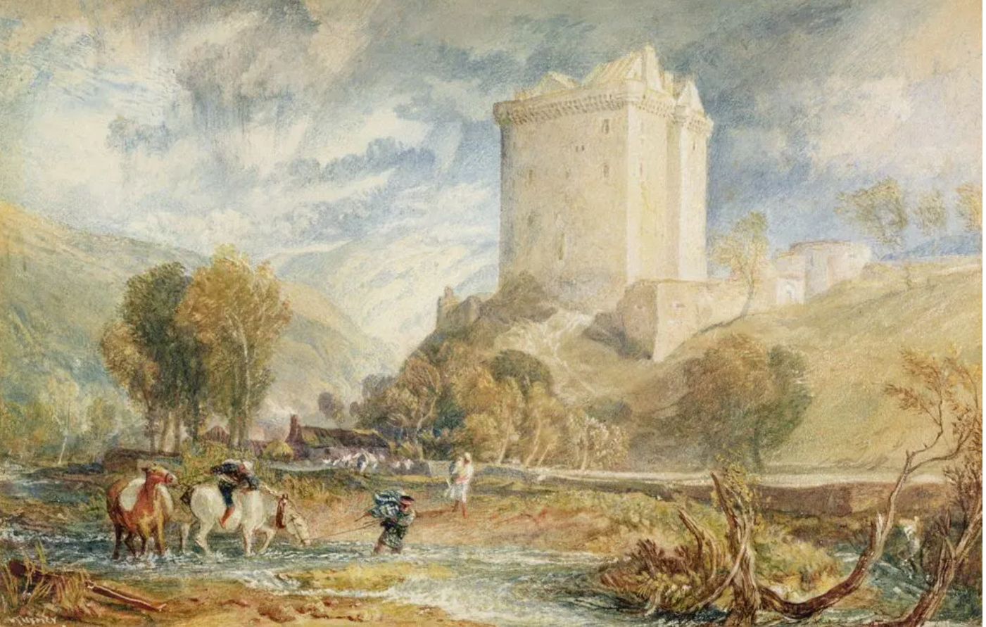 Borthwick Castle (1818).