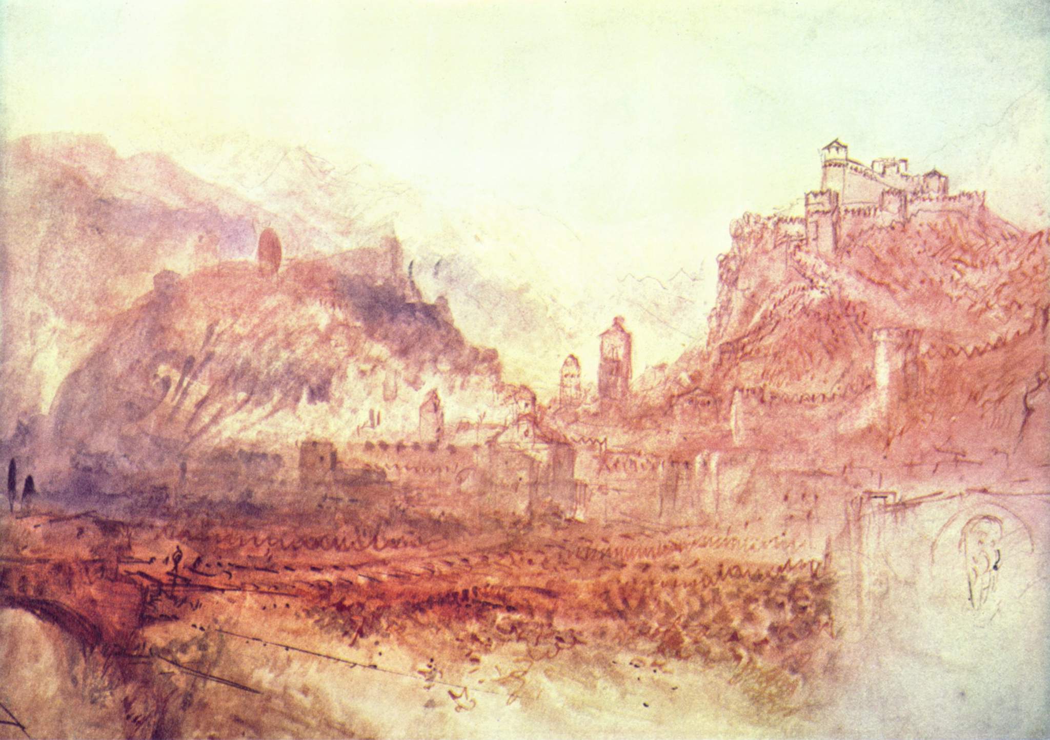 South of Bellinzona (1841).