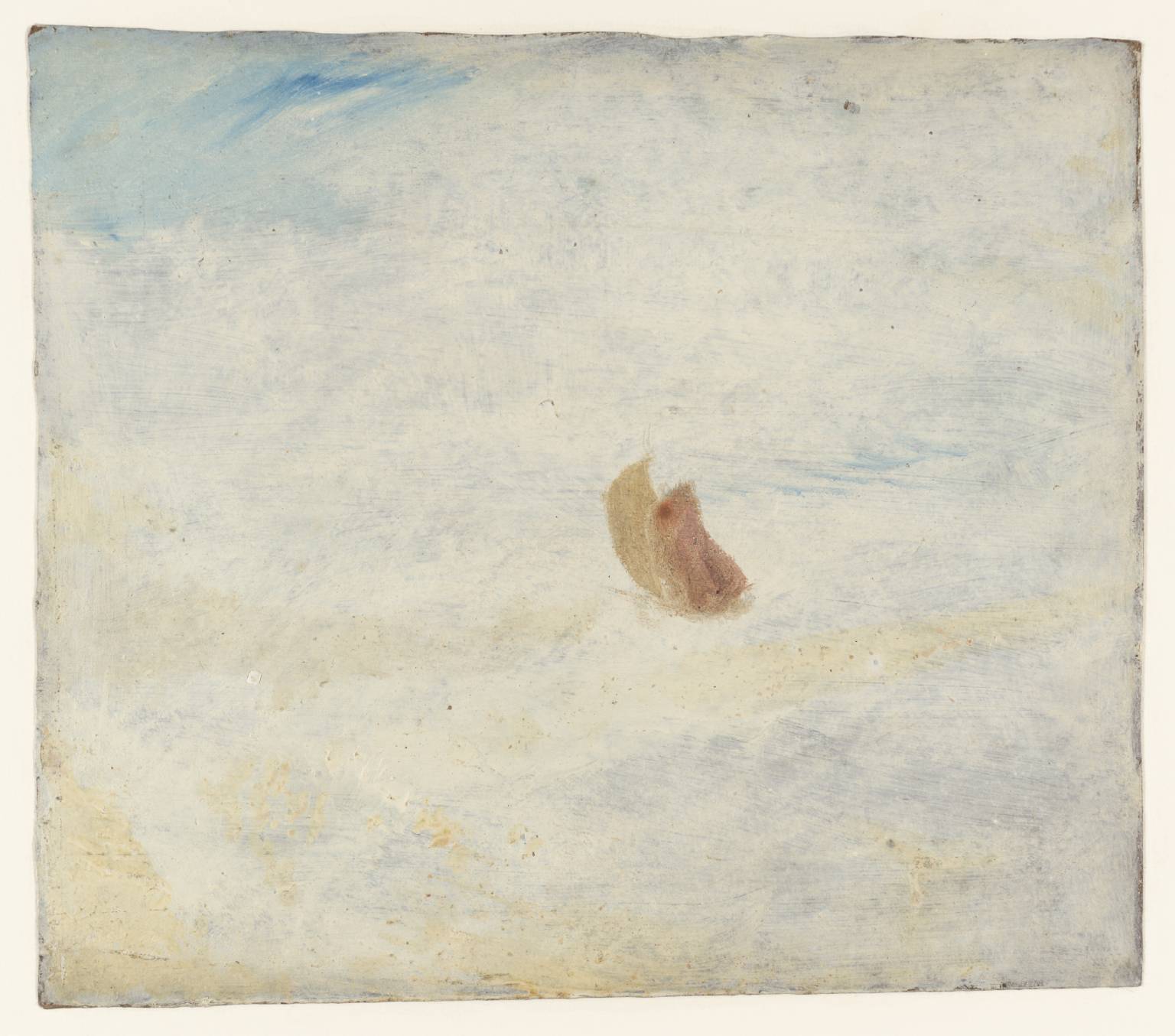 Sailing Boat in a Rough Sea (1845).