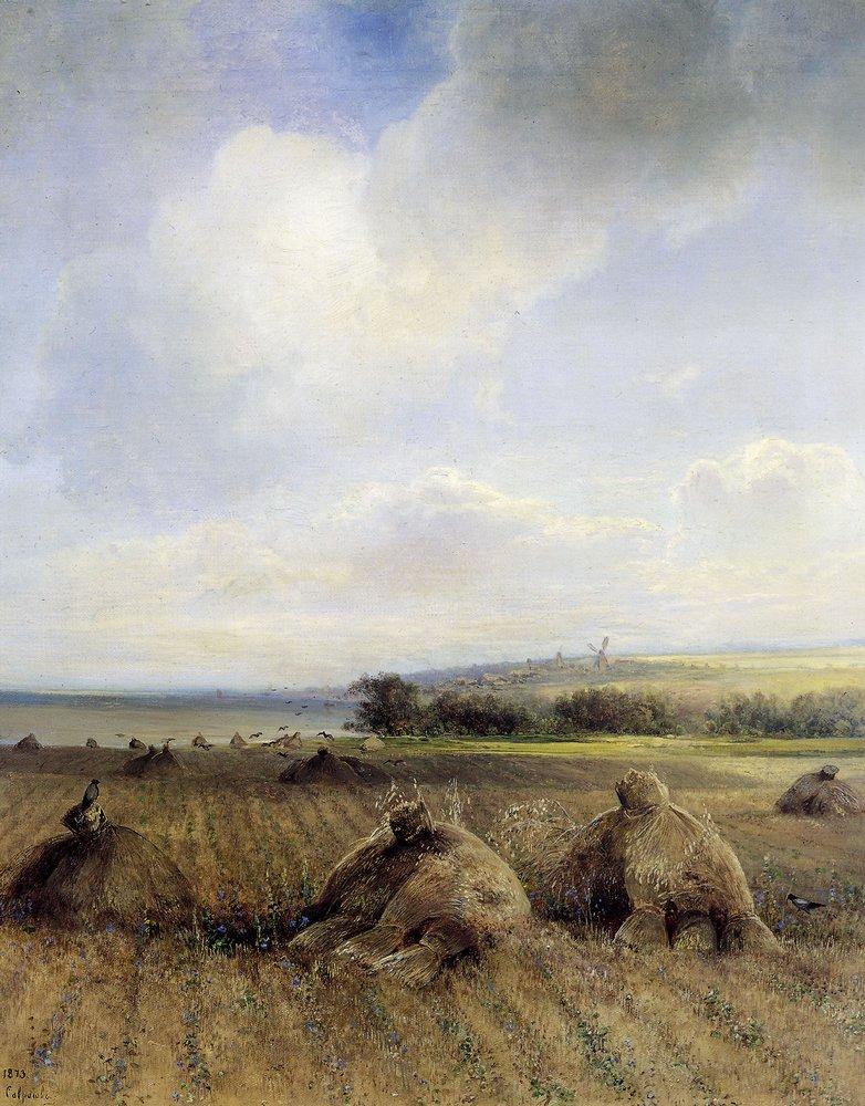 By late summer, on the Volga (1873).