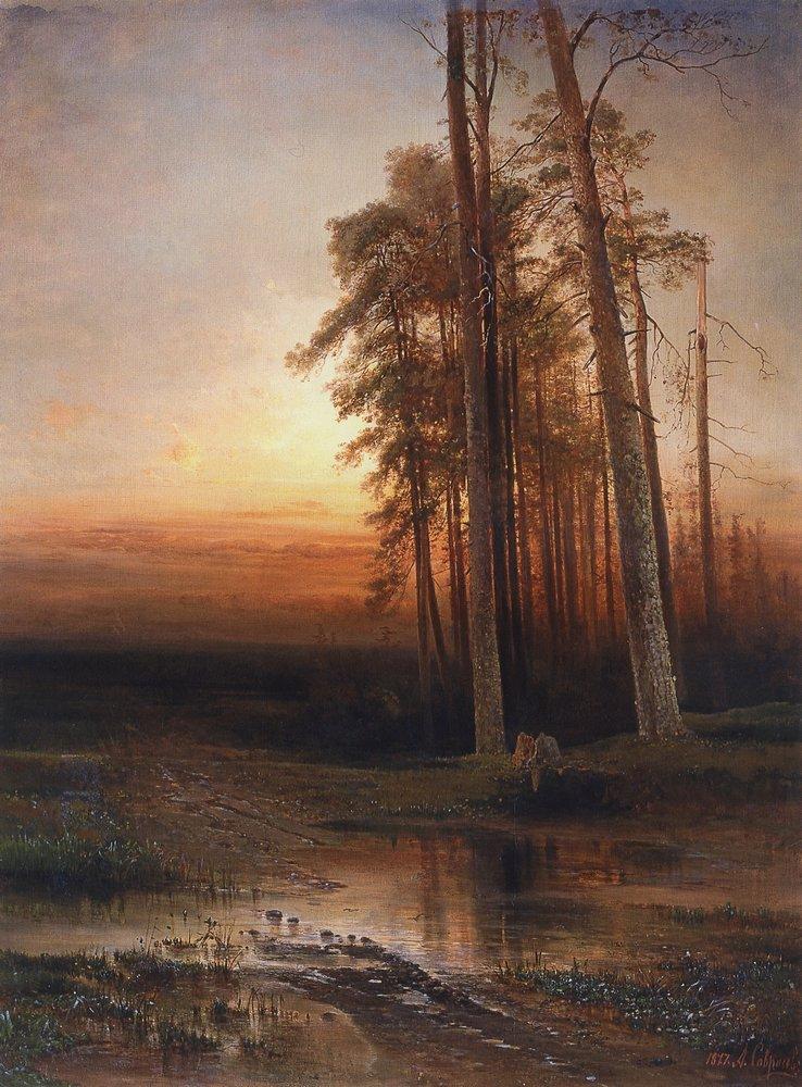 Evening (1877).