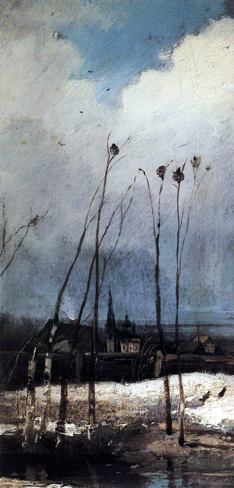 The Rooks Have Arrived (1880).