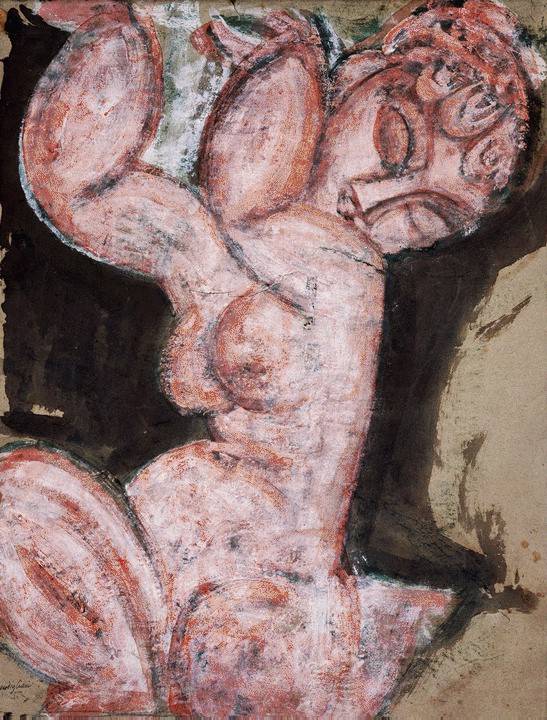 Nude Caryatid (1913).