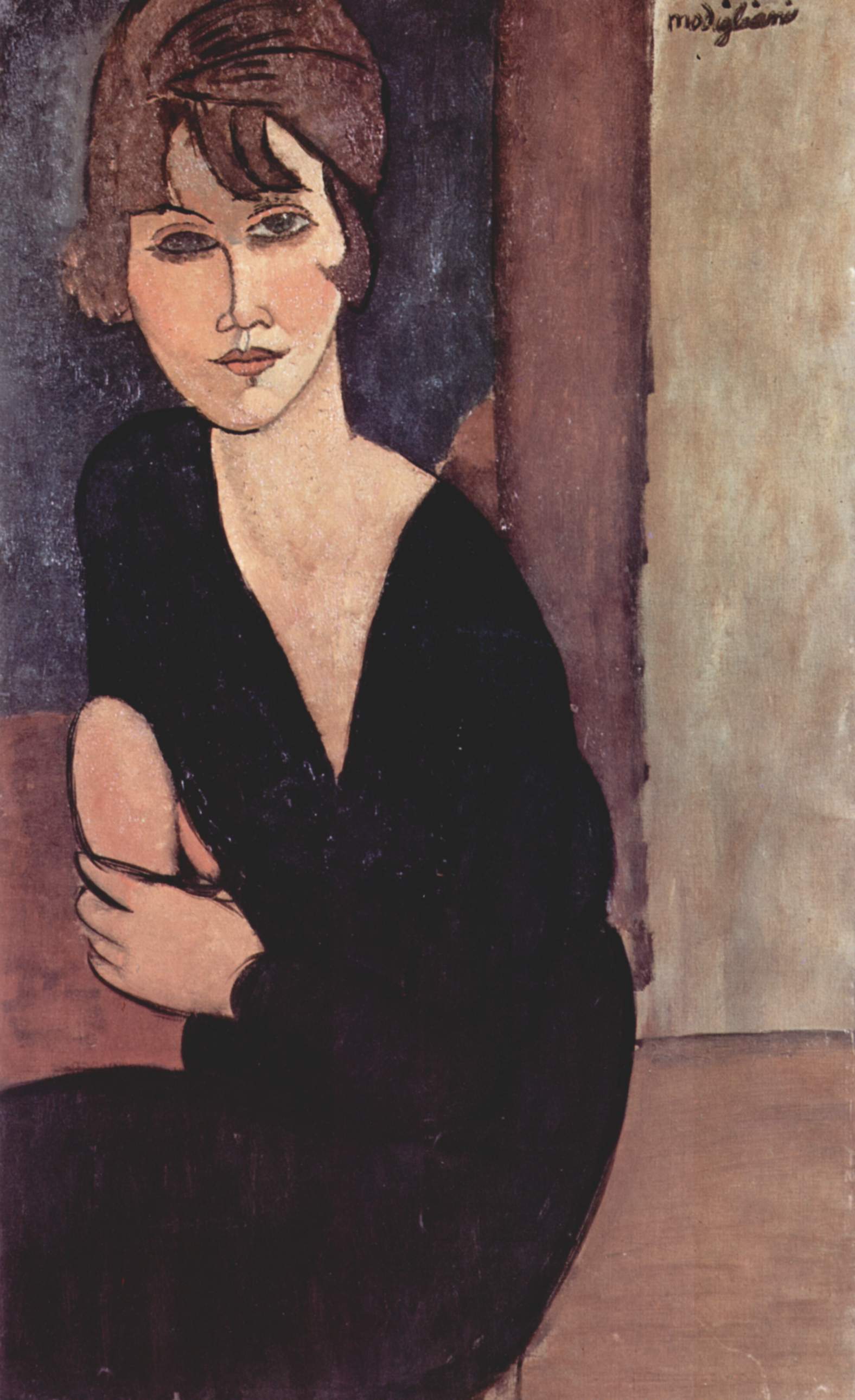 Portrait of Madame Reynouard (1916).