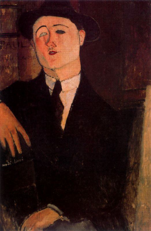 Portrait of Paul Guillaume (1916).