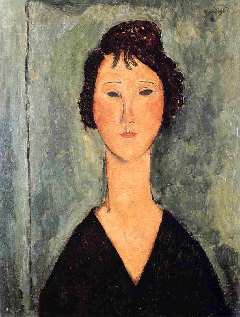 Portrait of a Woman (1919).
