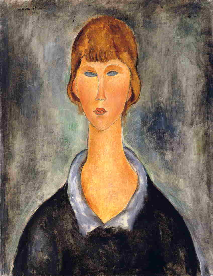 Portrait of a Young Woman (1919).