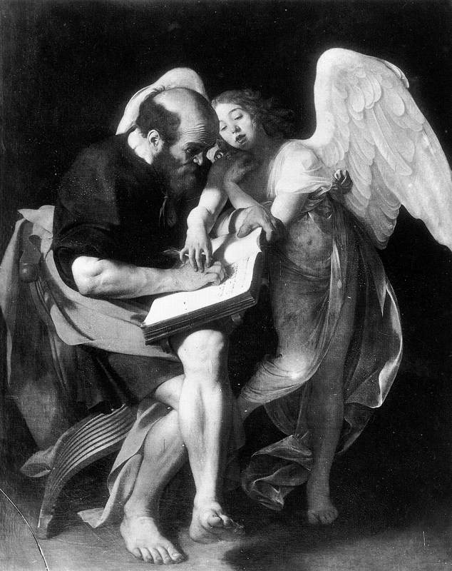 Saint Matthew and the Angel (1602).