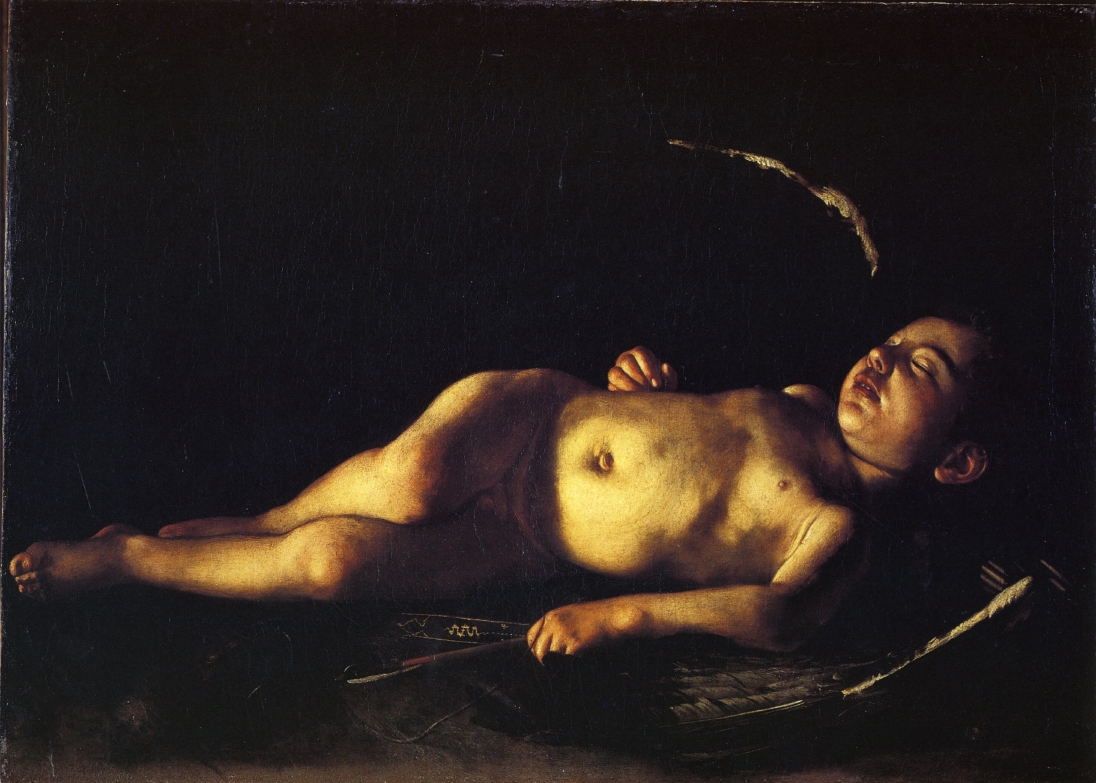 Sleeping Cupid (1608).