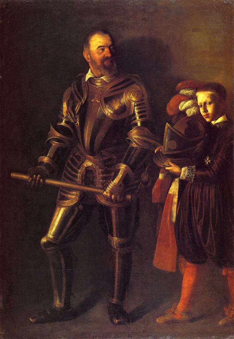 Portrait of Alof de Wignacourt and his Page (1608).