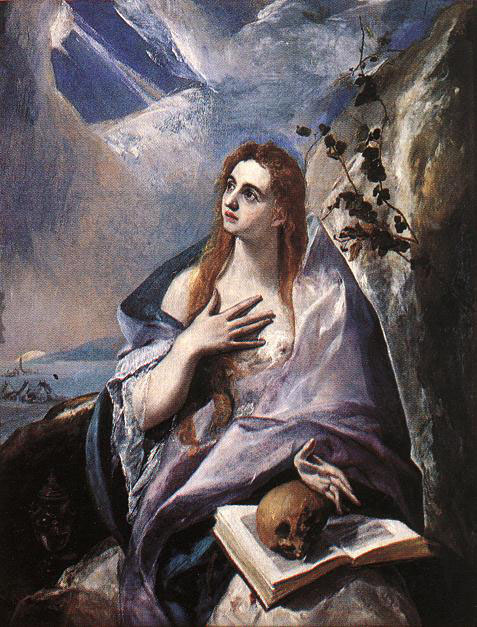 Mary Magdalene in Penitence (1577).