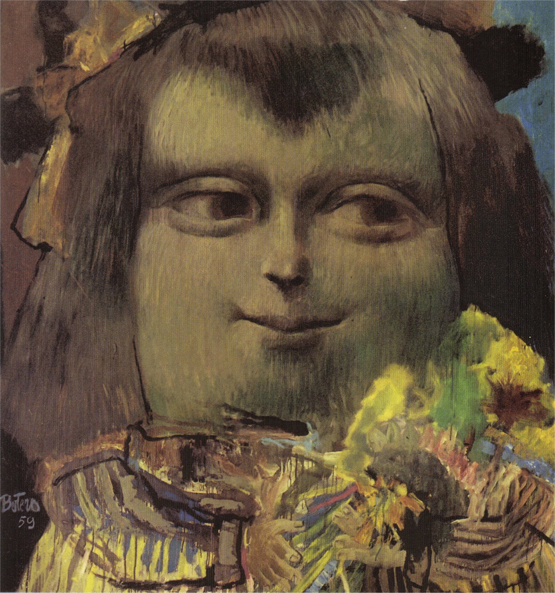 Mona Lisa at the Age of Twelve Years (1959).