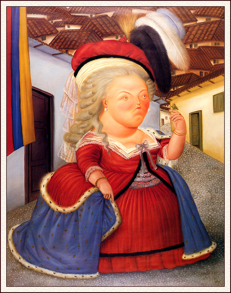 Marie Antoinette on a Visit to Medellin (1990).