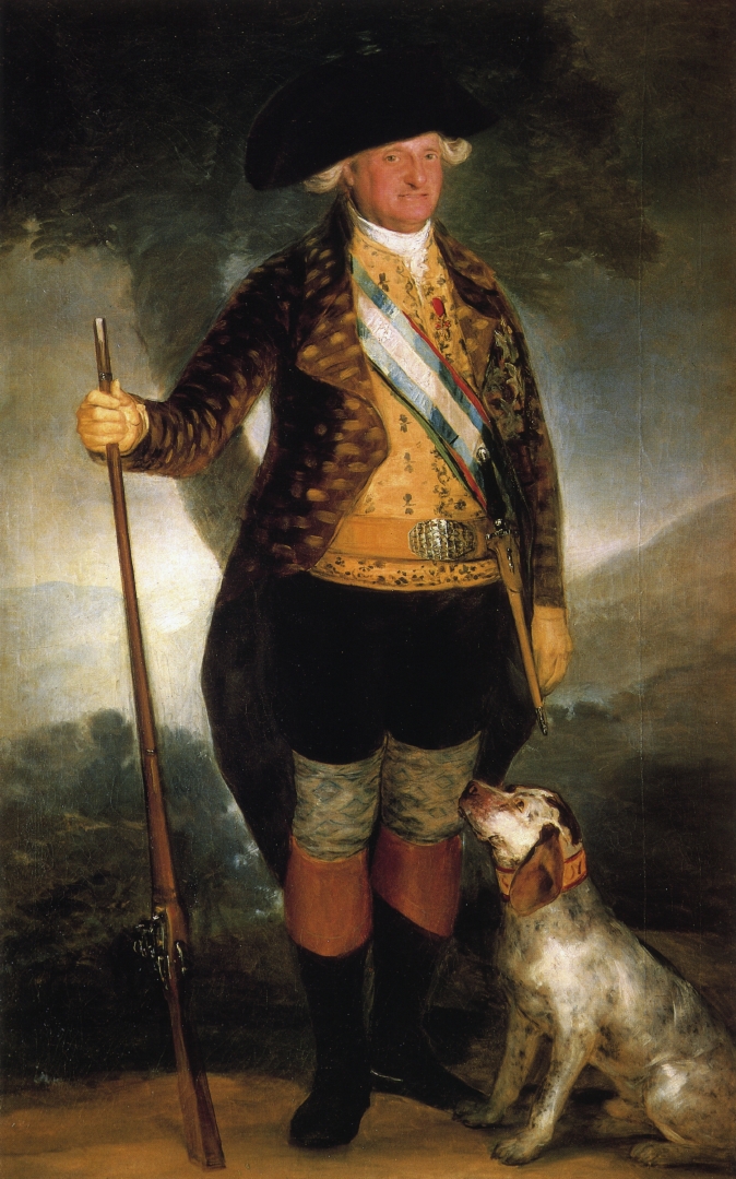 King Carlos IV in Hunting Costume (1799).