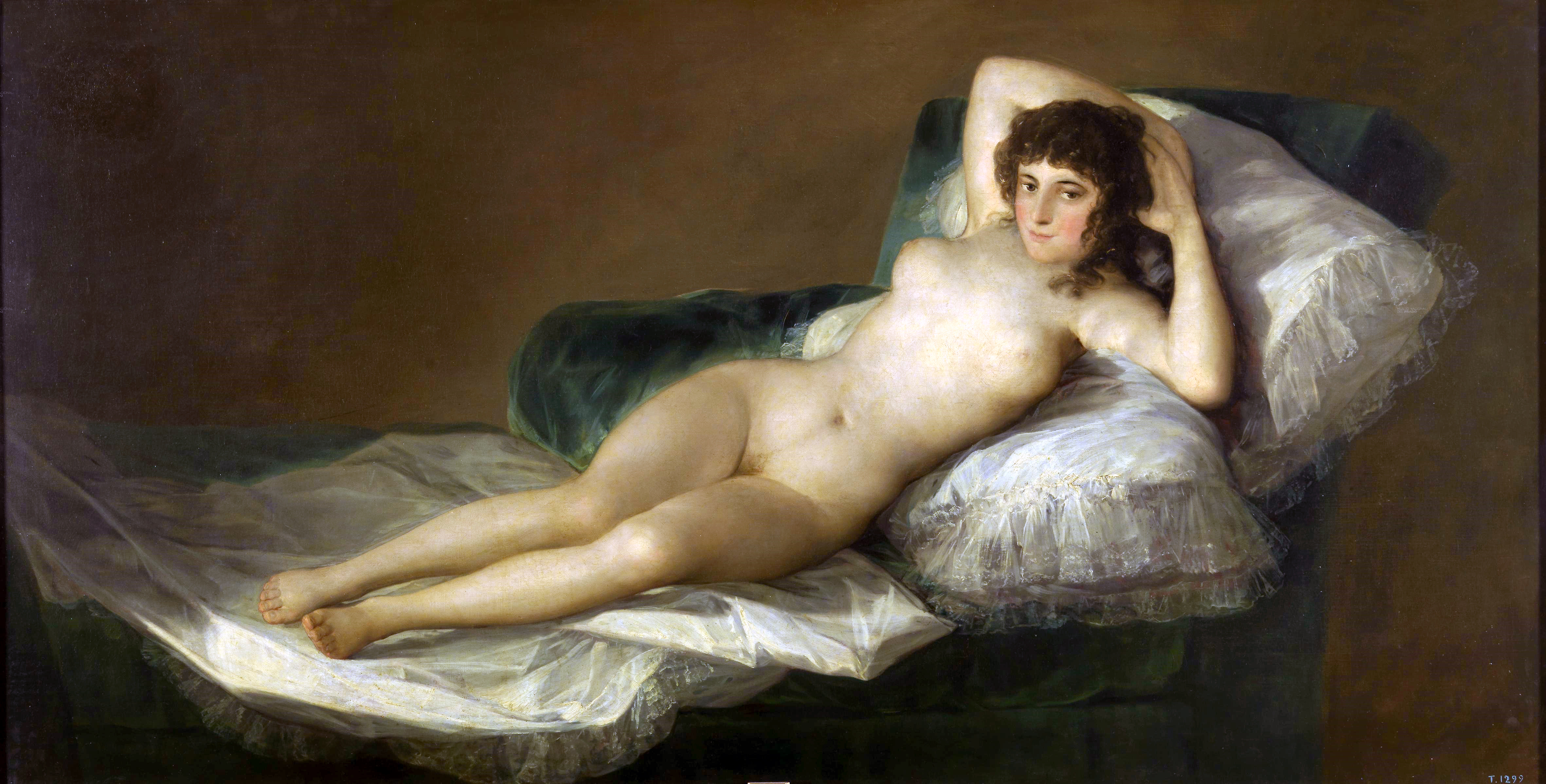 Nude Maja (1800).