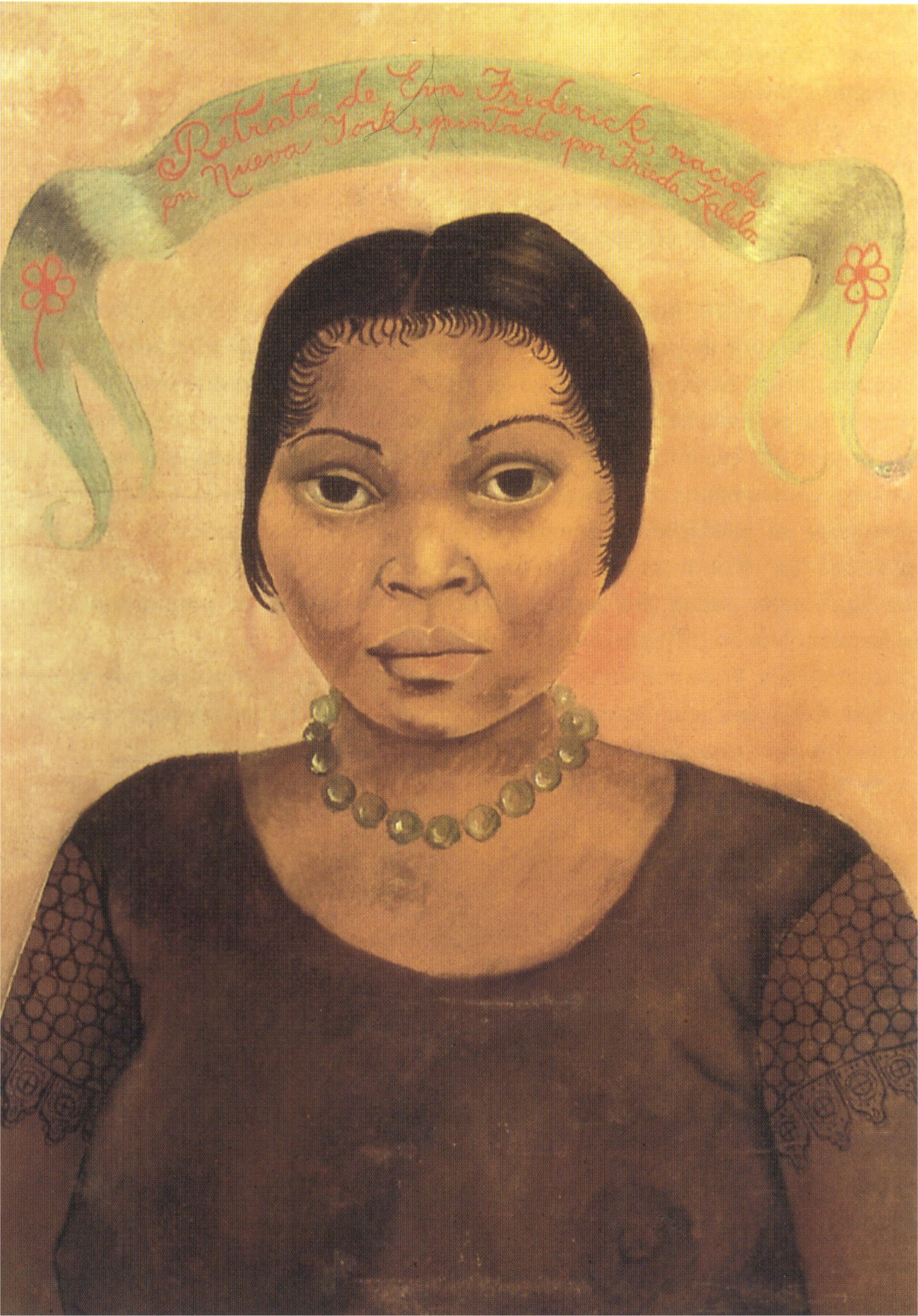 Portrait of Eva Frederick (1931).