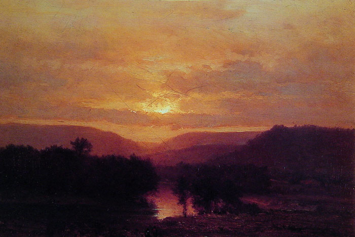 Sunset (1865).