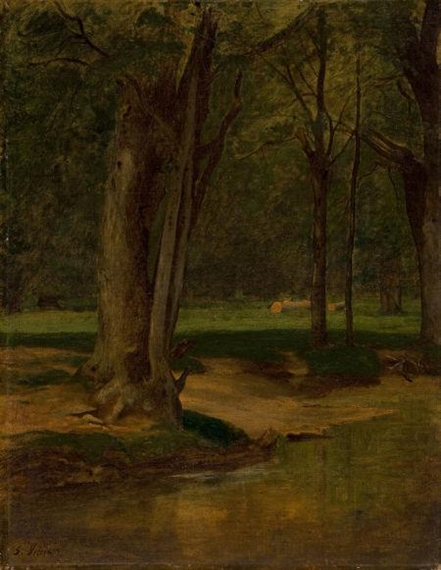 Trout Stream, North Conway (1876).
