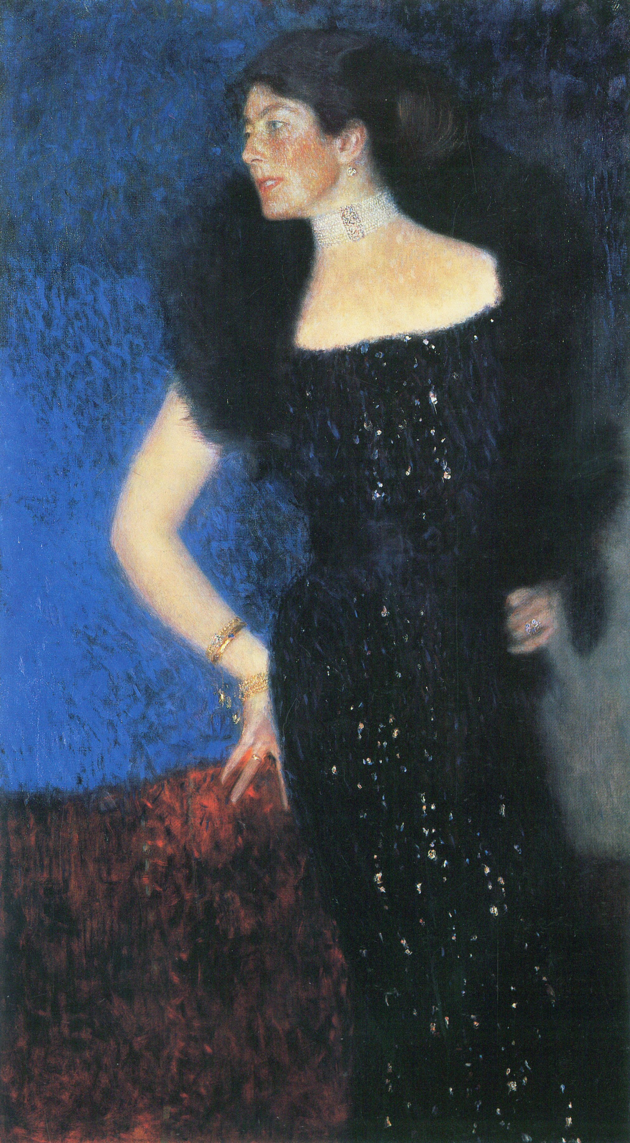 Portrait of Rose von Rosthorn-Friedmann (1901).
