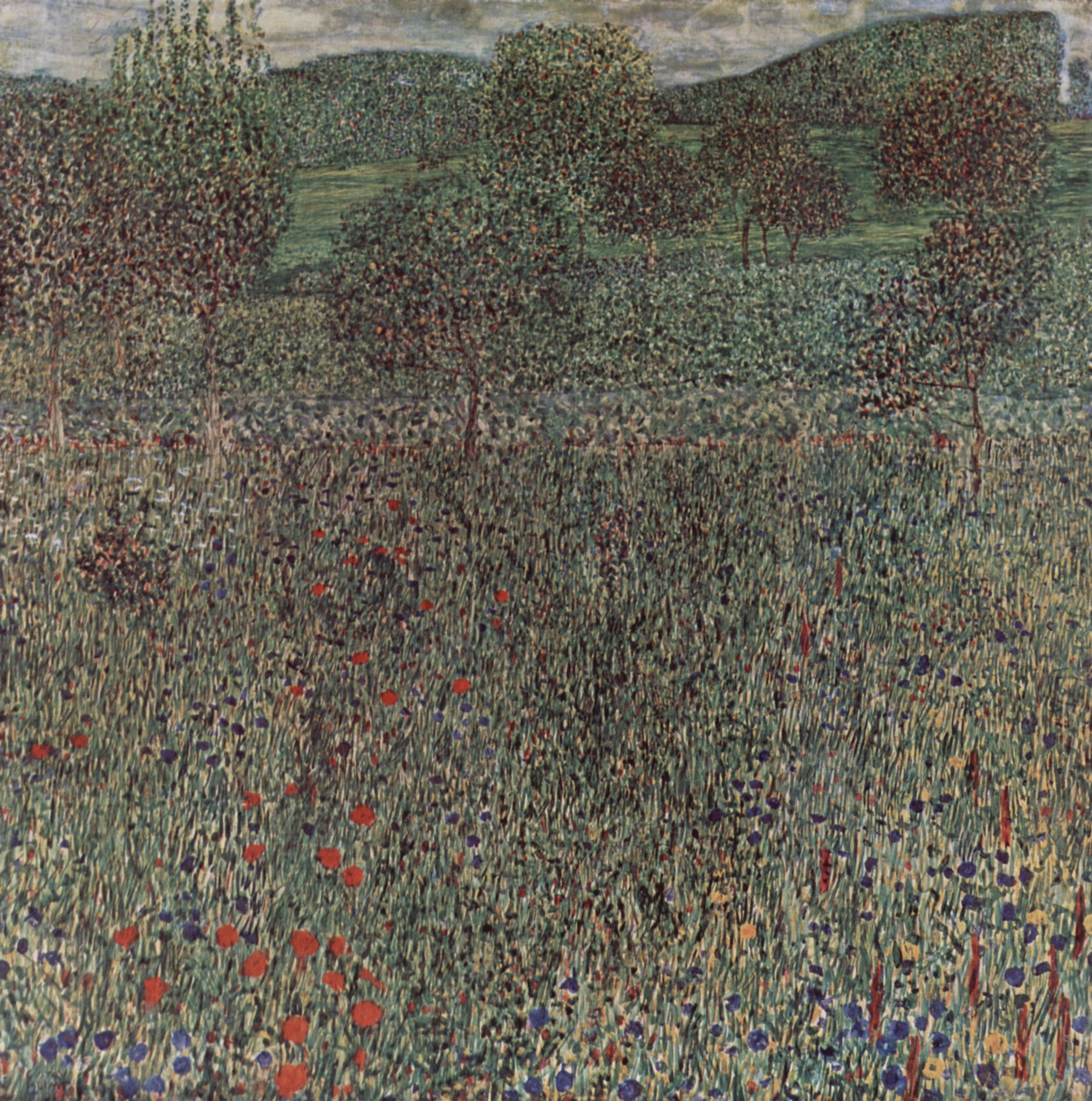 Blooming field (1909).