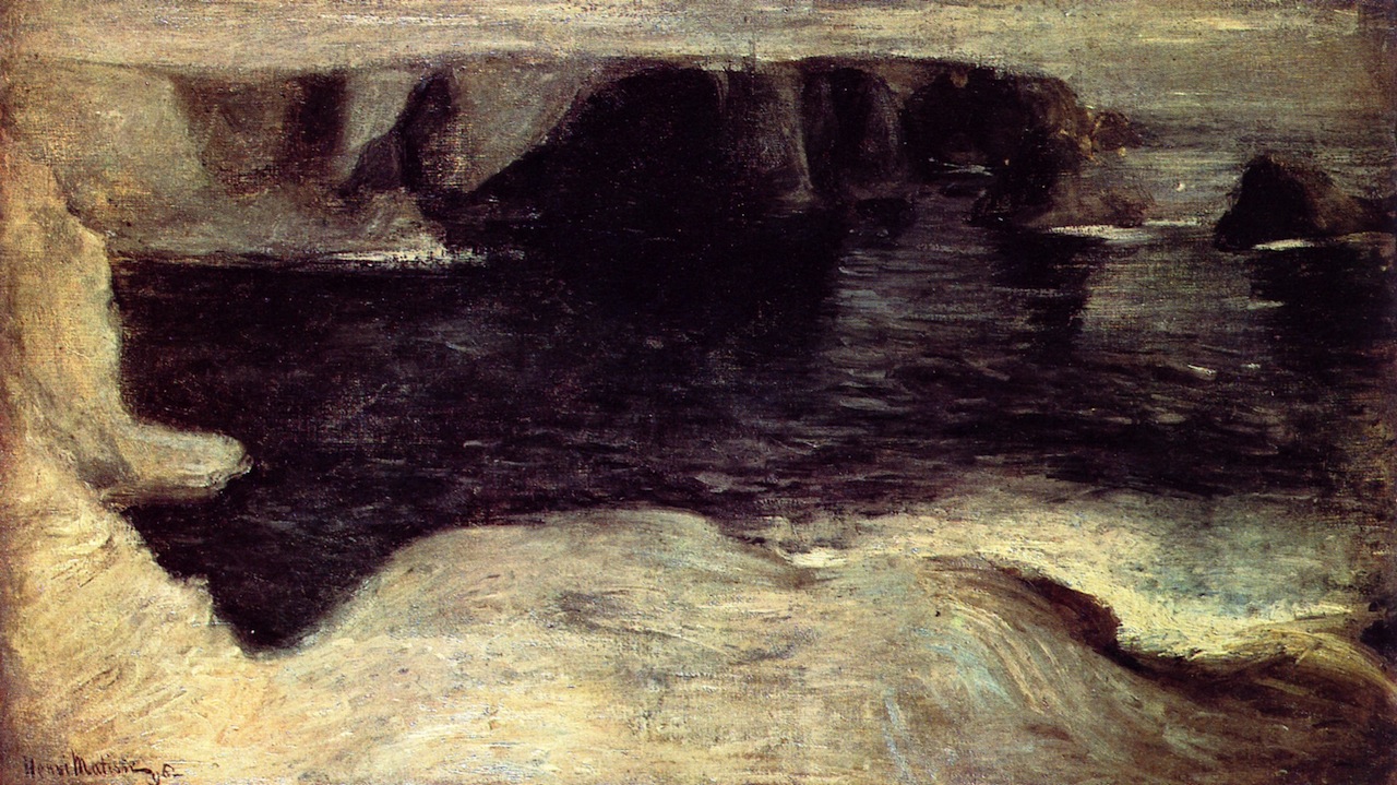Seascape at Goulphar (1896).