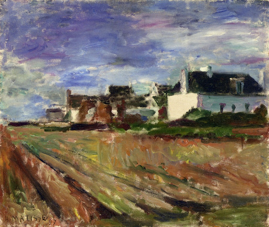 Farms in Brittany, Belle Ile (1897).