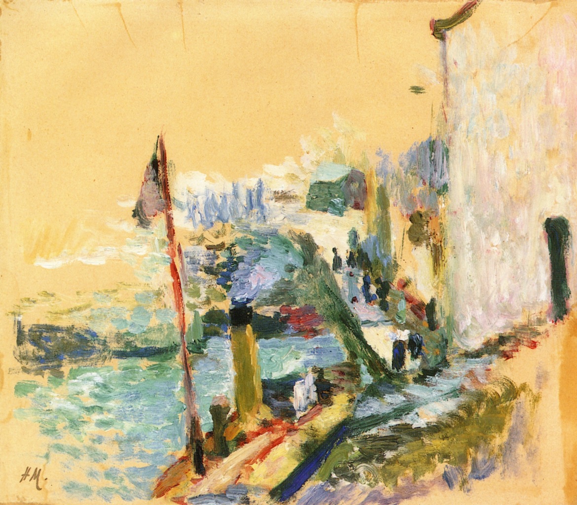 The Port of Belle Isle Sur Mer (1897).
