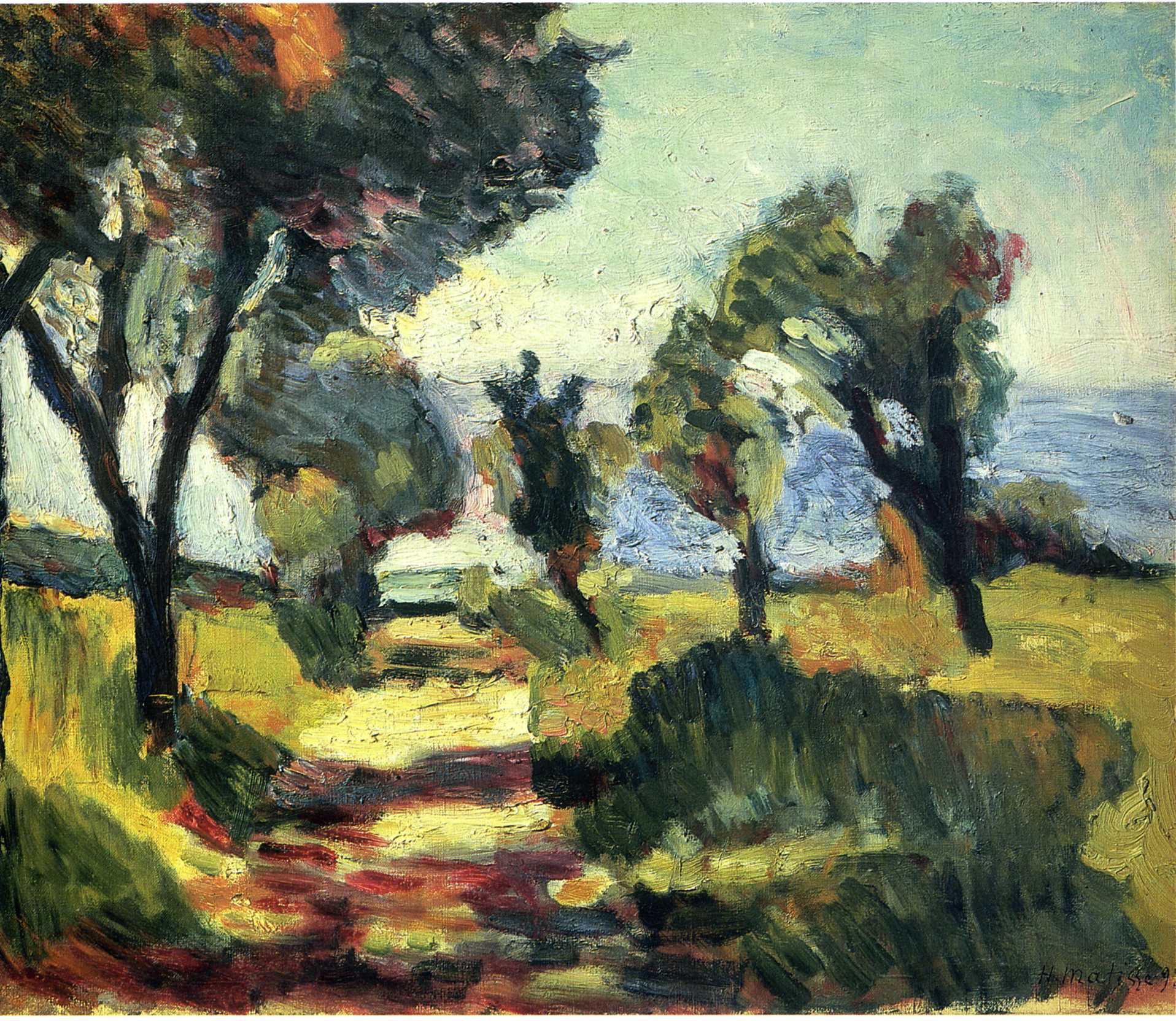 Olive Trees (1898).