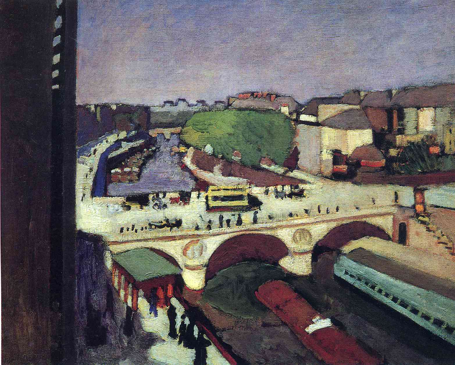 The Pont Saint-Michel (1900).