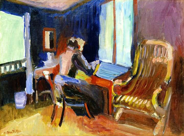 Swiss Interior (Jane Matisse) (1901).