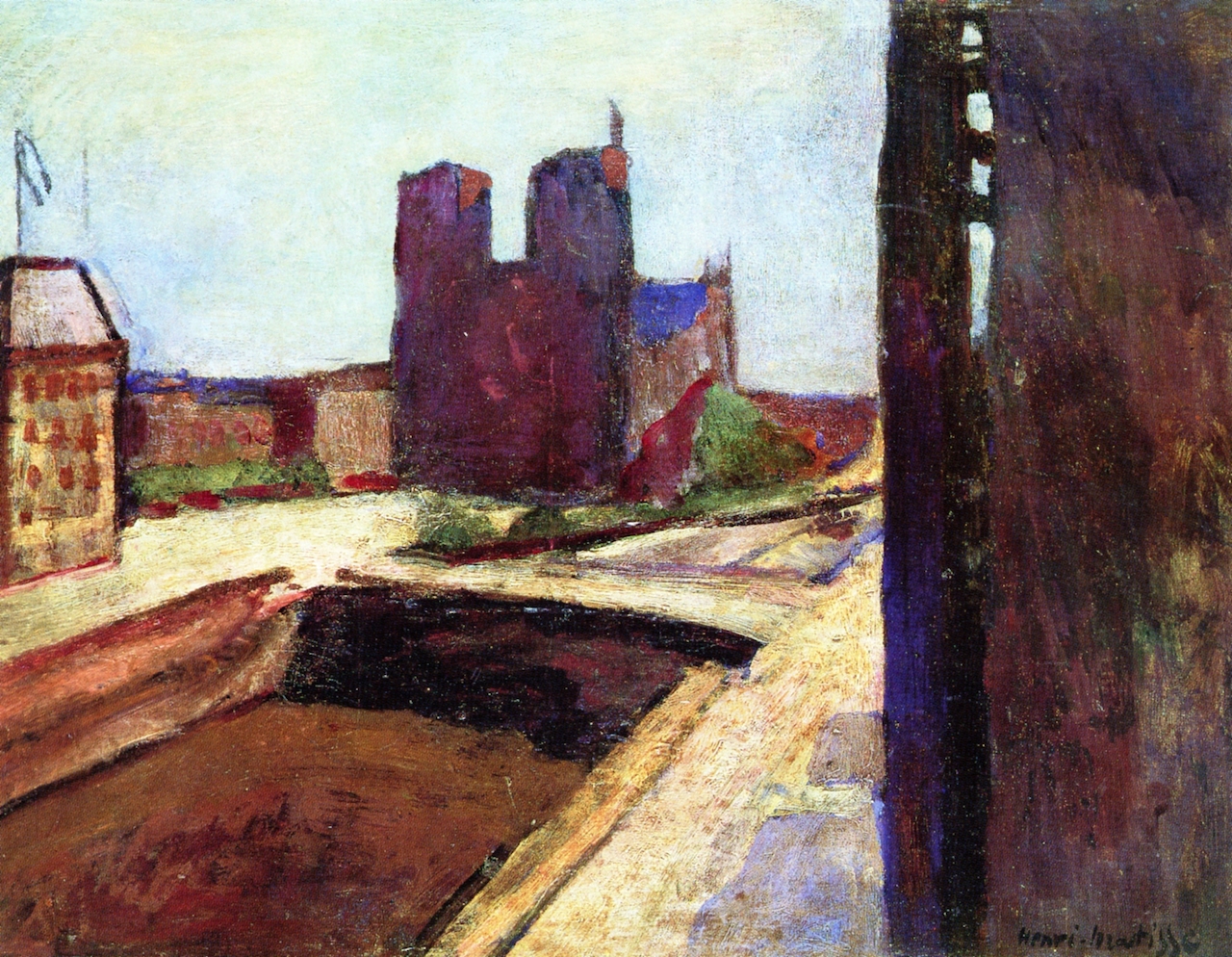 Notre Dame with Violet Walls (1902).