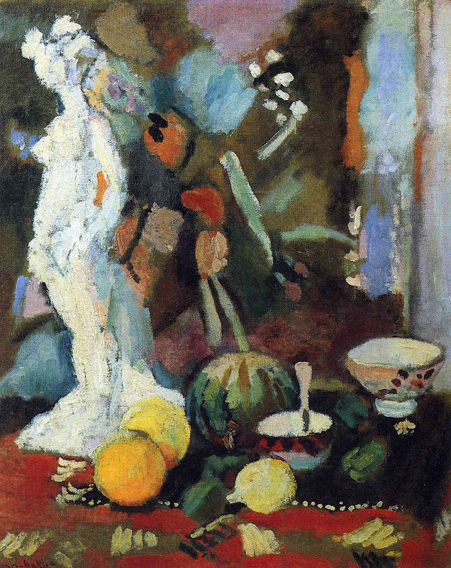 Still Life with Statuette (1906).