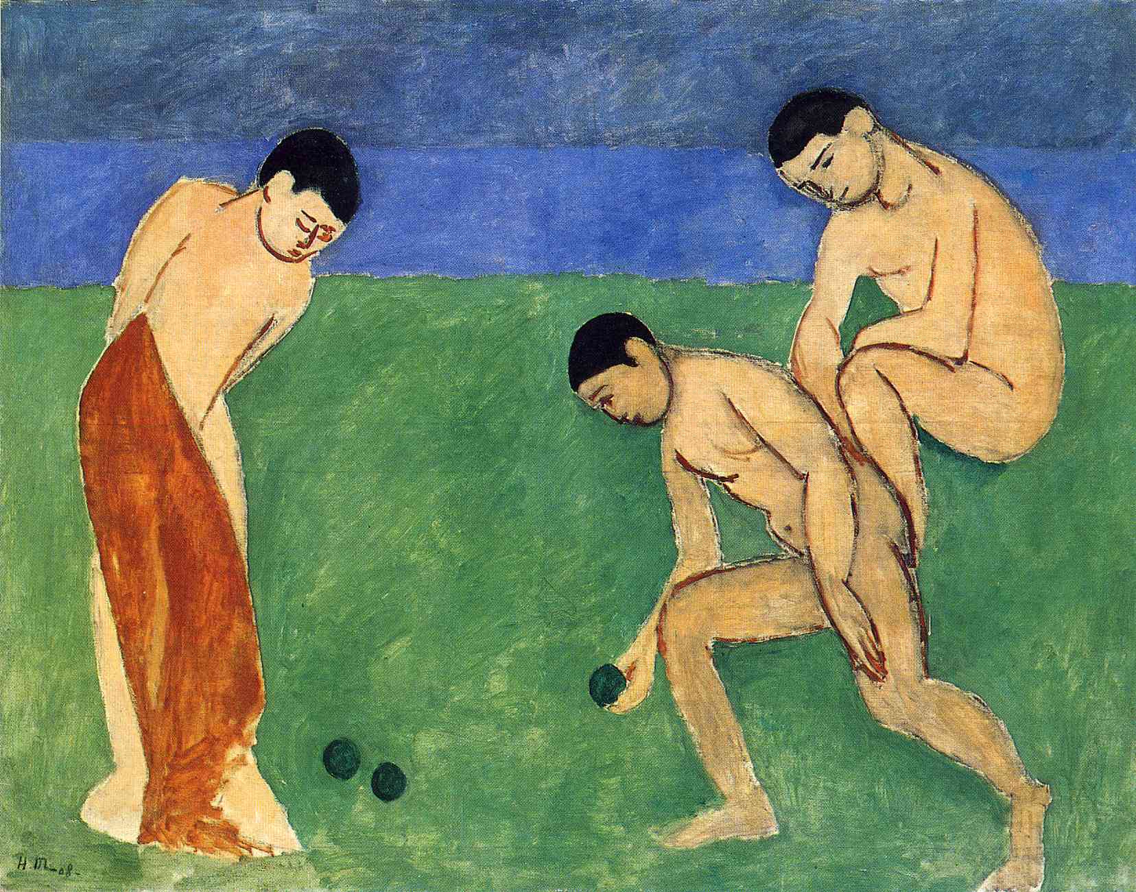 Game of Bowls (1908).