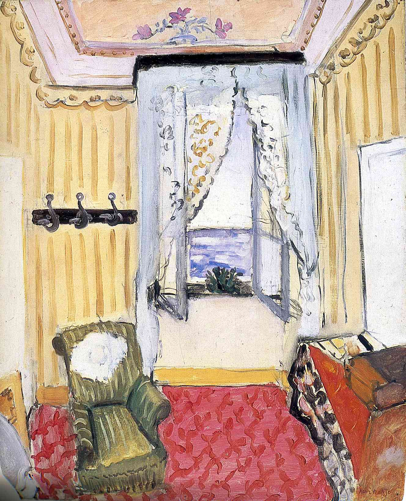 My Room at the Beau-Rivage (1918).