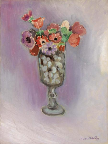 Bouquet of Anemones (1918).