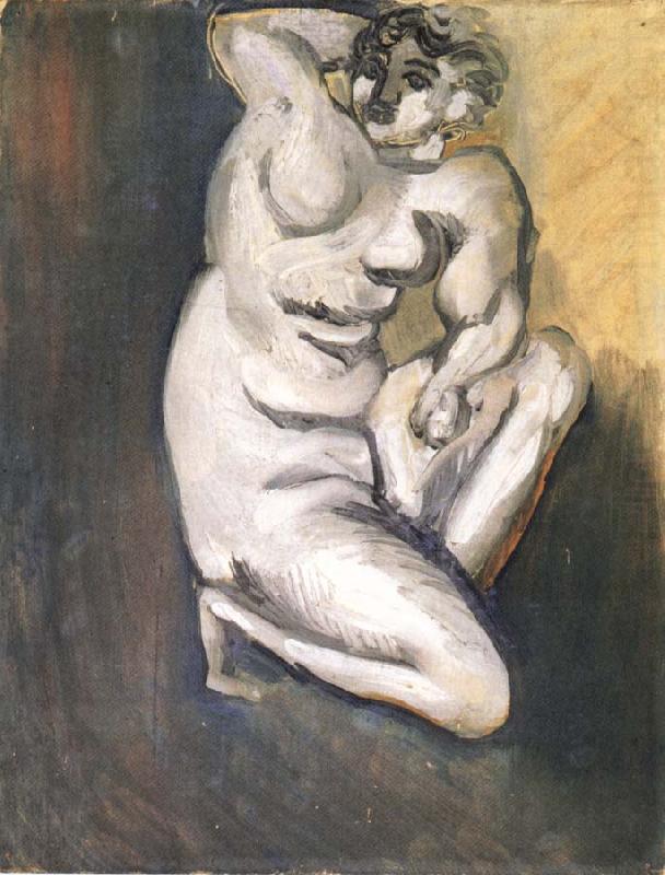 Kneeling Nude (1919).
