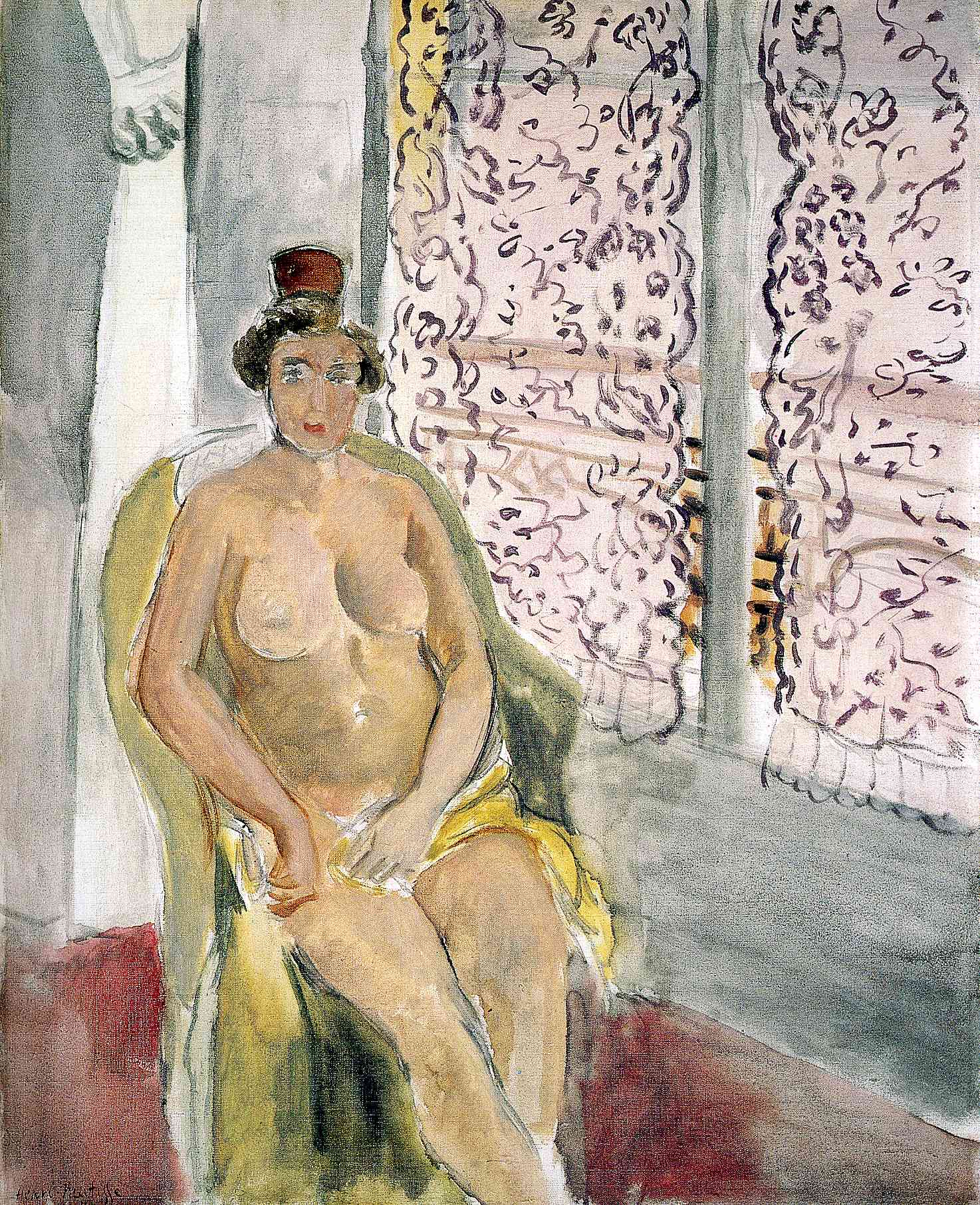 Nude In A Chair (1920).